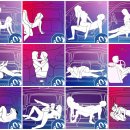 12 posturas para hacer el amor en el coche
