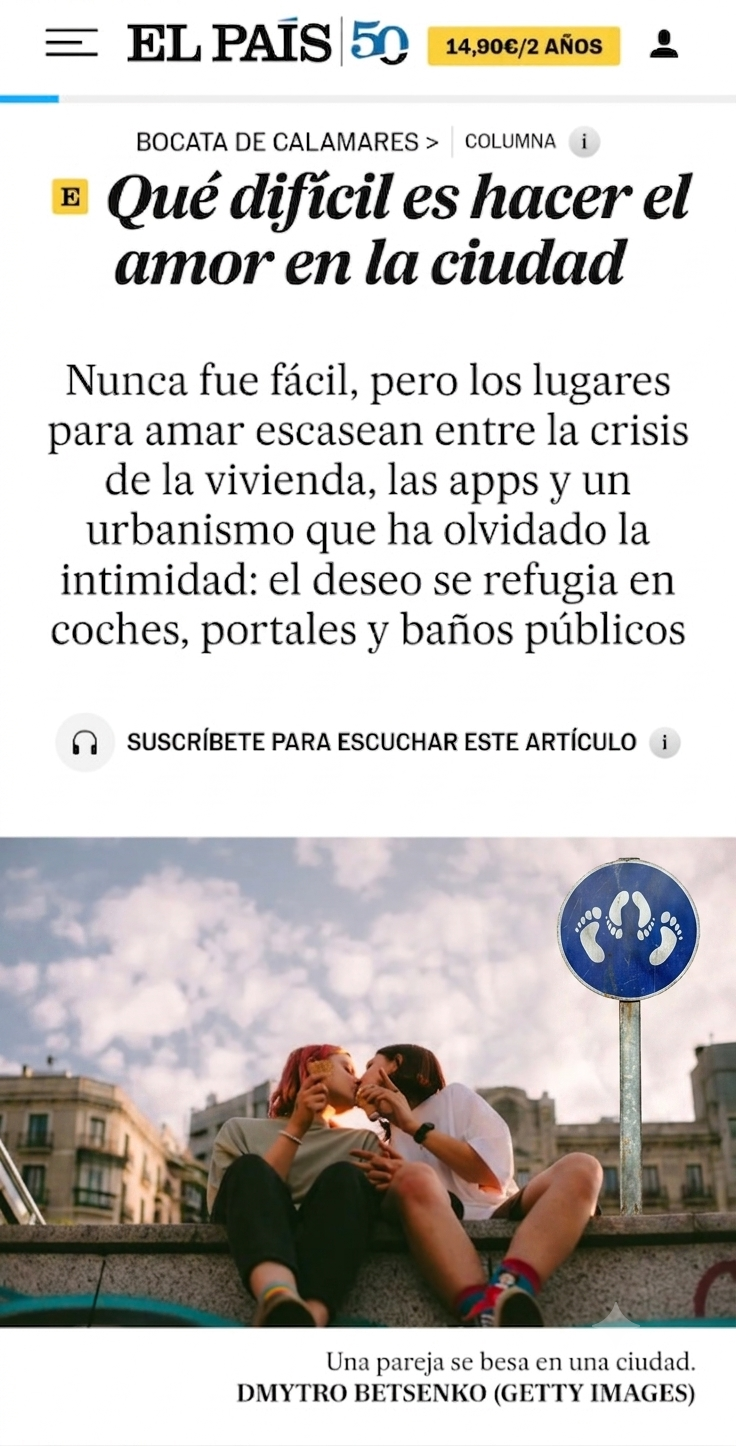 Articulazo en el periódico El Pais